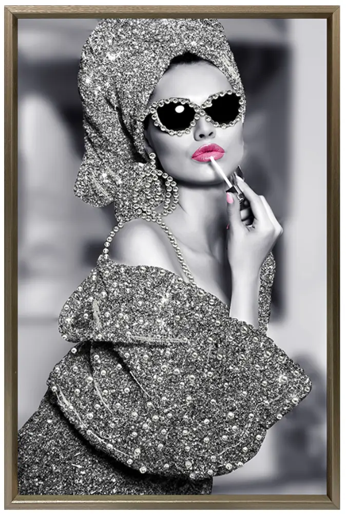Wandbilder | Lady with Lipstick | 80×120 cm