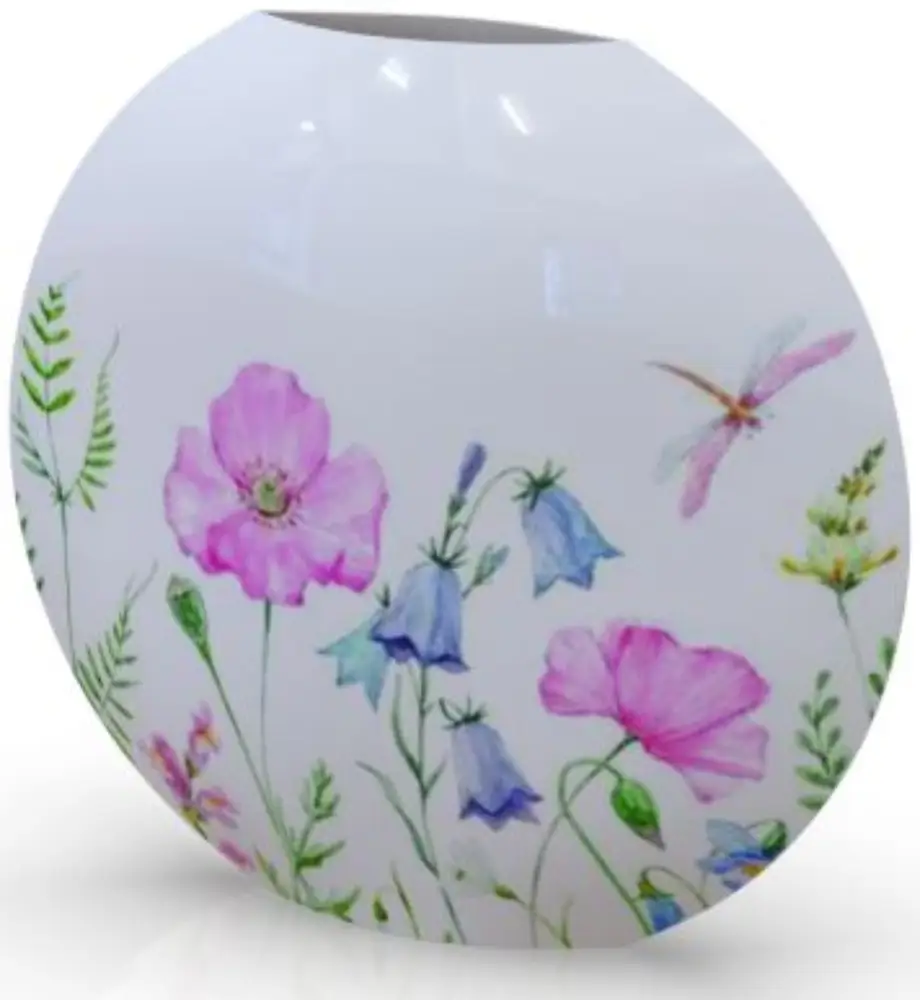 Vase klein, Blumenwiese