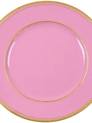 Platzteller, rosa | Kunststoff, D.33 cm | 50%Polypropylene+50%Calciumcarbonate