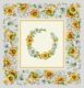 Decke 100/100 | Sonnenblumen Gobelin | 75% PES/22% CO/3% Polyacryl