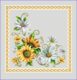 Kissen 45/45 | Sonnenblumen Gobelin | 75% PES/22% CO/3% Polyacryl