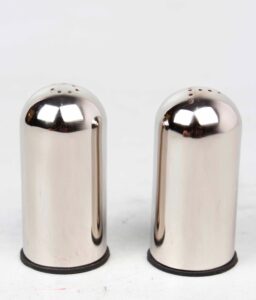 Salz & Pfefferstreuer | Edelstahl vernickelt |
