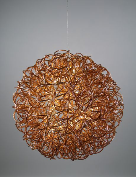 Leuchte gold | 60L Alu Durchmesser 30 cm | In & Outdoor