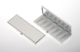 Pillendose rechteckig | verchromt  7 tlg. |