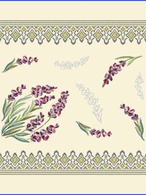 Platzset 50/40 | Gobelin Lavendel | 75% PES/22% CO/3% Polyacryl