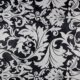Vorhang 245/150 | Ausbrenner schwarz/grau | 80%V 20%P