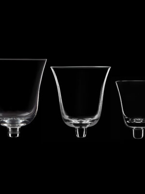 Glasaufsatz | klar, klein |