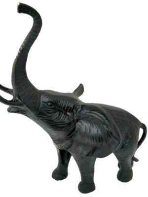 Elefant schwarz groß | Aluguss |