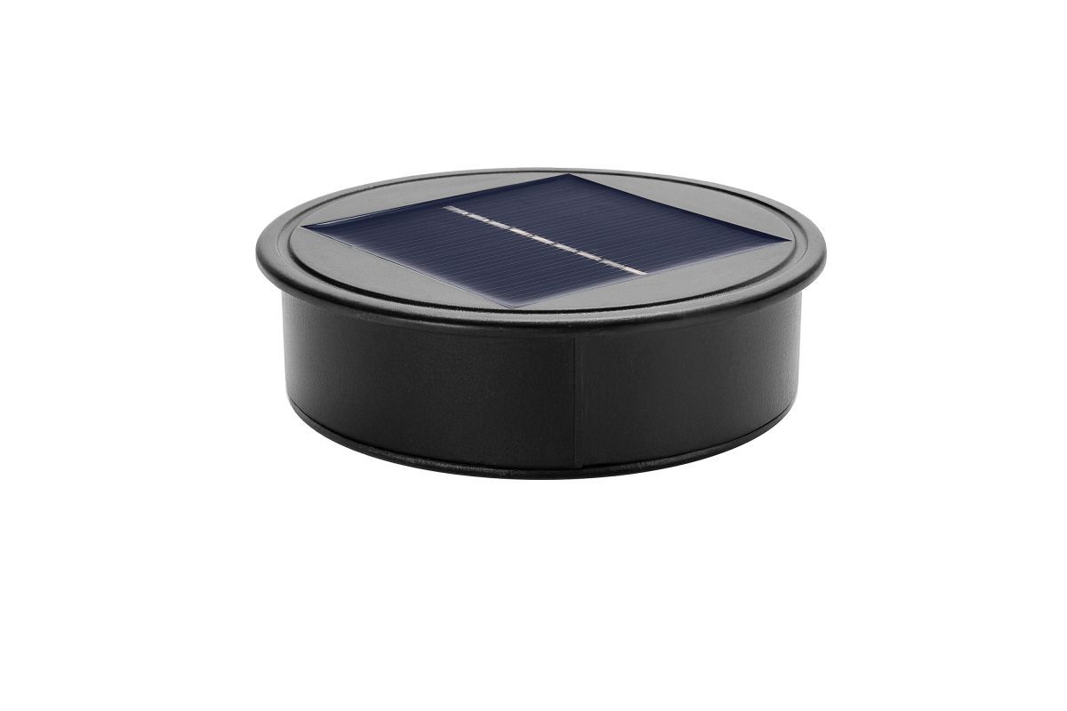 Panel black USB 600mAh | with USB Cable, 2 LED ww & kw | indoor&outdoor
