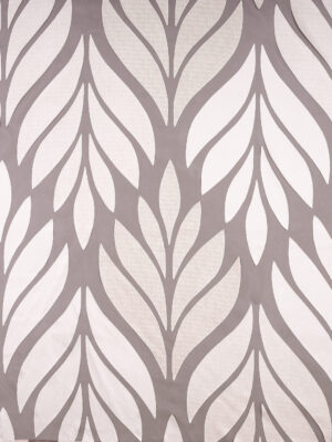 Phönix Blätter Vorhang 245×150 | Ausbrenner beige 80%V 20%P |