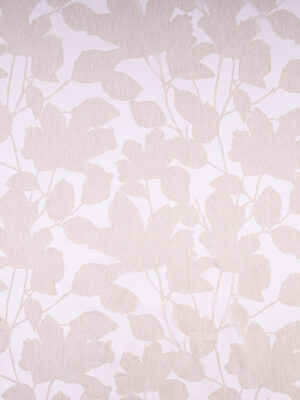King Blume Vorhang 245×150 | Ausbrenner weiß 80%V 20%P |