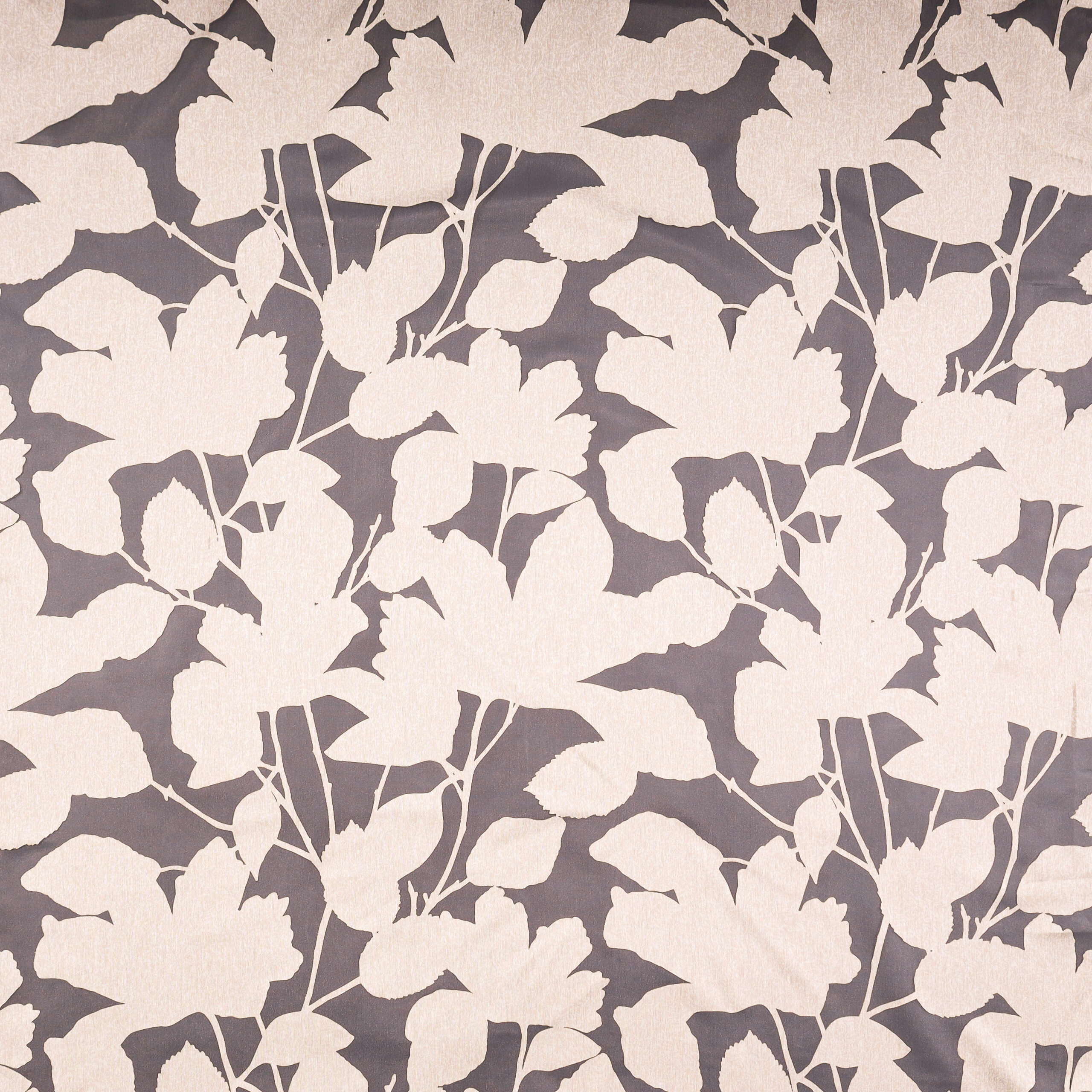 King Blume Decke 145x145 | Ausbrenner beige 80%V 20%P |