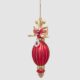 Baumschmuck Zapfen rot