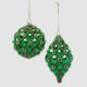Baumschmuck Kugel Zapfen green 2er Set