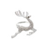 Serviettenring, Hirsch | Strass, silber |