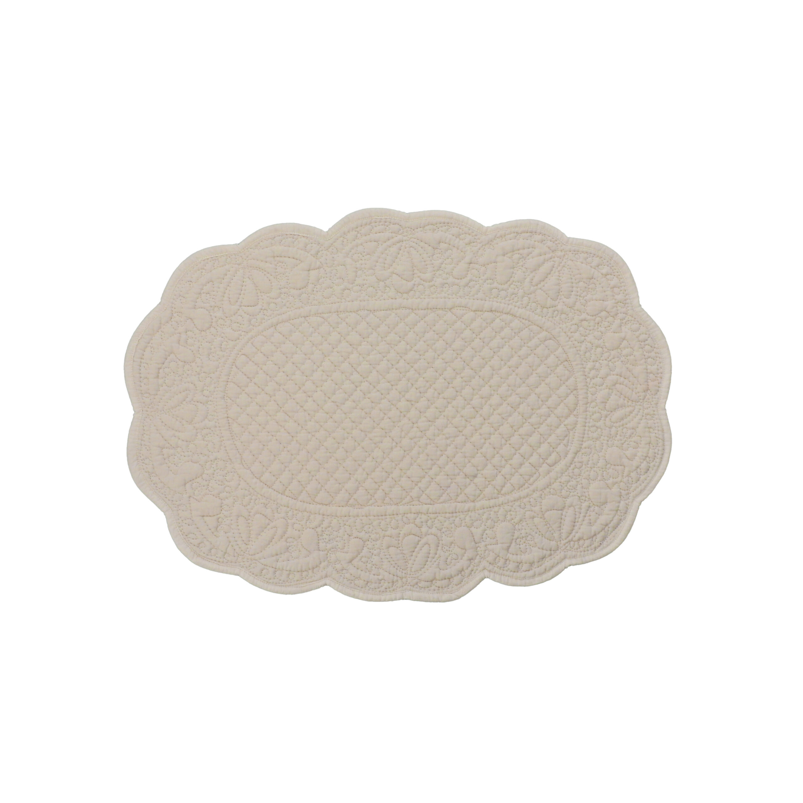Platzset beige | oval |