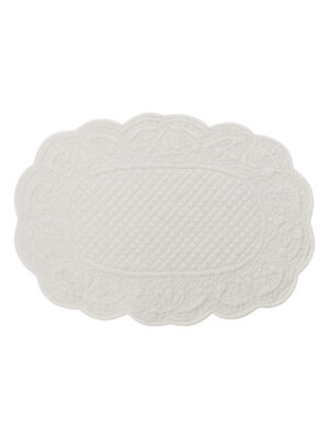 Platzset weiß | oval |