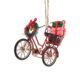Vintage Weihnachtsfahrrad Metall